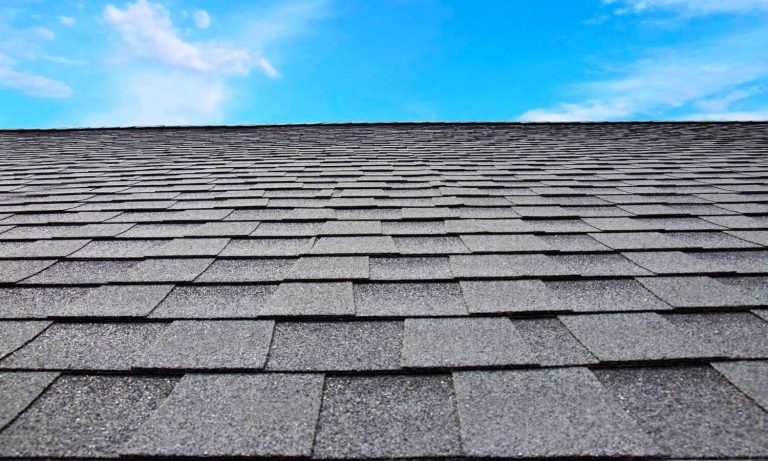 Asphalt shingle roofing installation on San Diego home