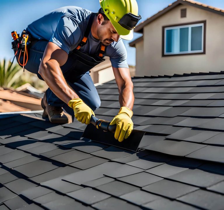roof repair on san diego property by ford roofing licensed professional