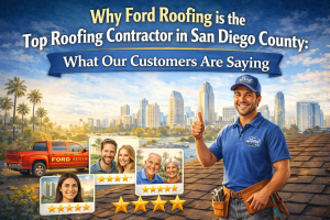 Ford Roofing is the Top Roofing Contractor in San Diego